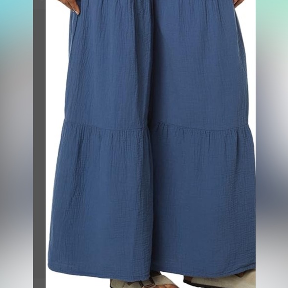 Bobi smocked waist wide leg pant size X-Large - Picture 4 of 7